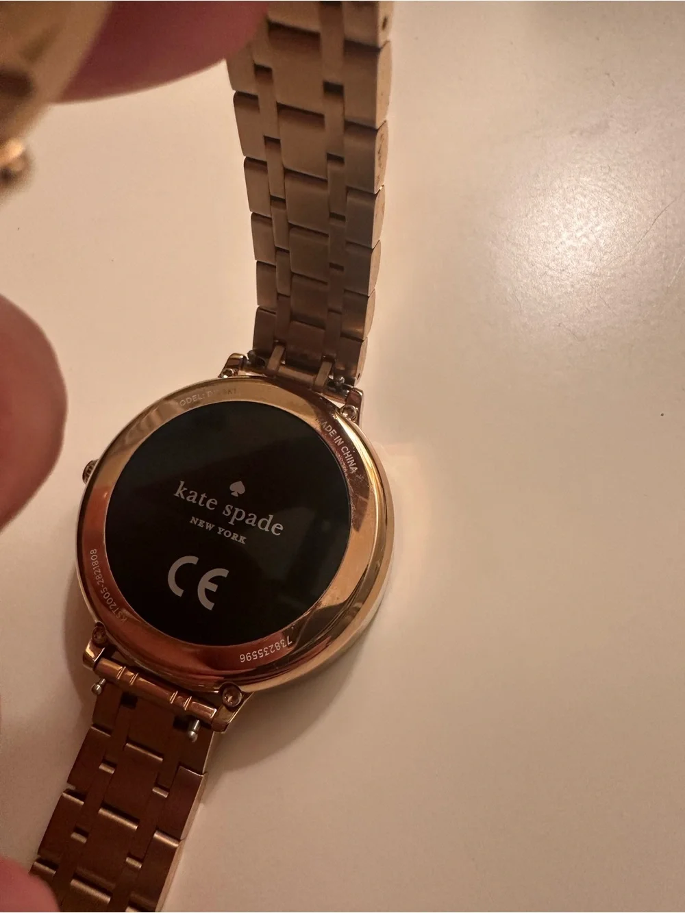 Kate Spade Scallop Rose Gold Smartwatch
